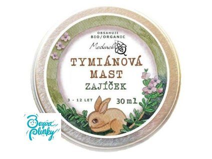 4033 tymianova mast zajicek 50 ml medarek 1