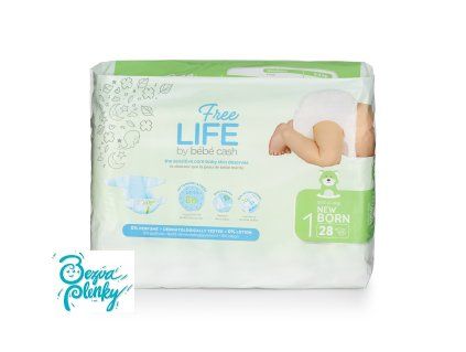 BébéCash Premium Newborn (2 - 4 kg, 28 ks)