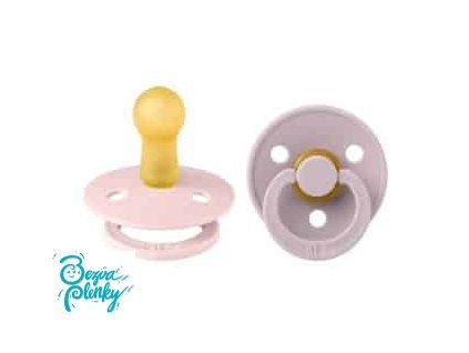 BIBS Colour cumliky z prirodneho kaucuku 2ks Blossom DuskyLilac 120416 5713795241187 300x300