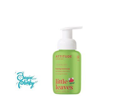 ATTITUDE Little leaves Dětské pěnivé mýdlo Meloun & Kokos 295 ml